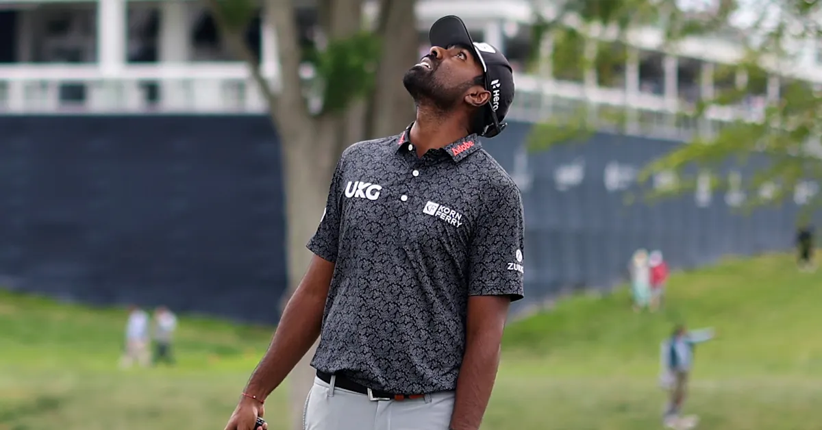 El Insólito Drama de Sahith Theegala: Una Pelota Perdida Cuesta Caro en el PGA Championship