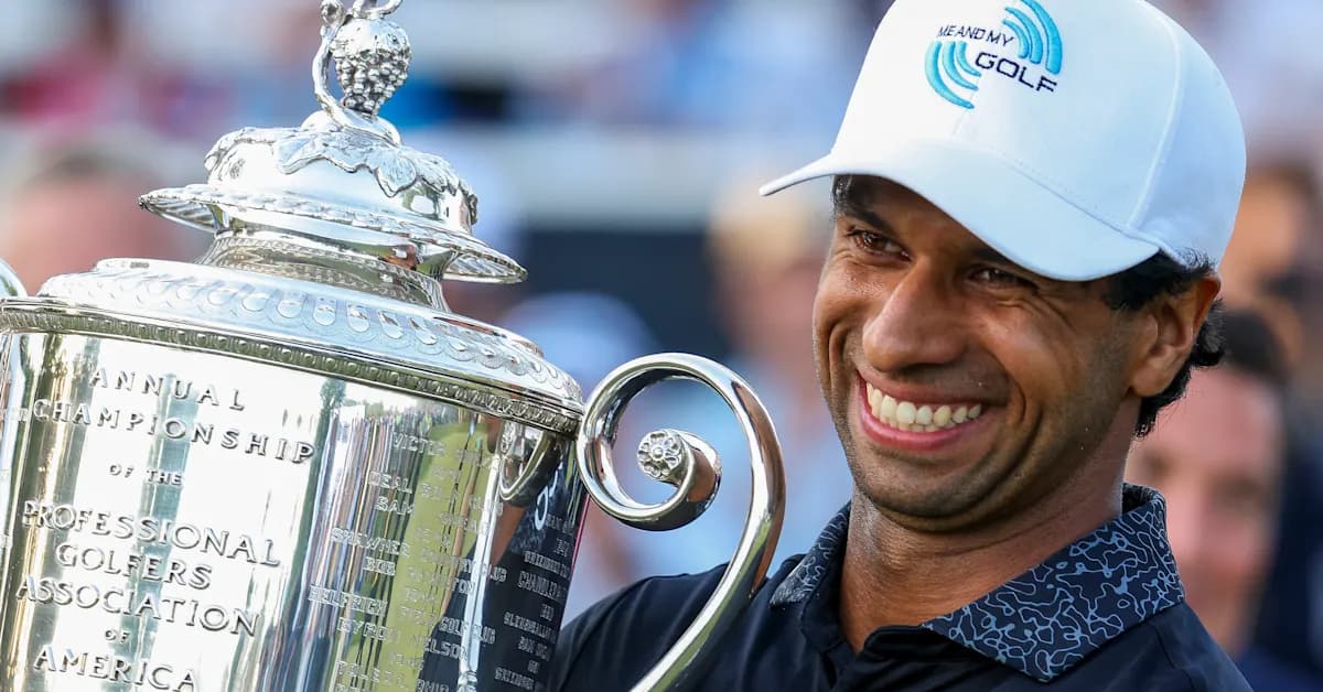¡Aaron Rai, Nuevo Campeón del PGA! La Historia de un Trabajador Incansable que Desafió a las Estrellas