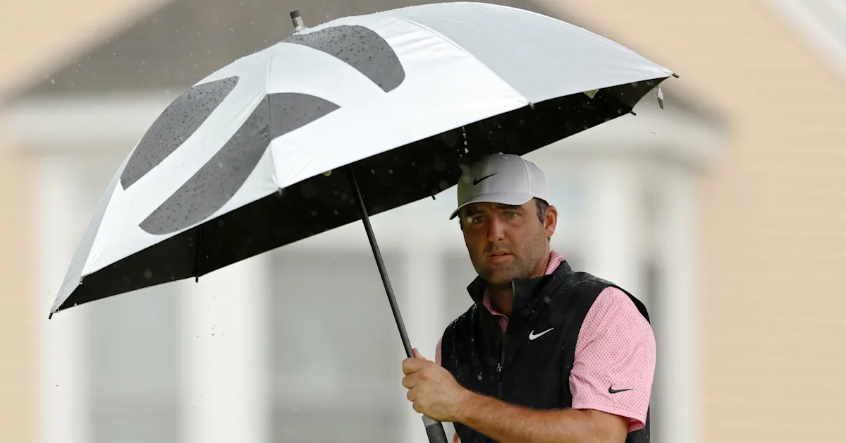 Drama y Suspenso en Travelers Championship: Scheffler Lidera Tras Retraso por Tormenta