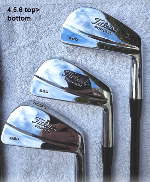 Titleist Forged 680 MB: el regreso de unos hierros clásicos